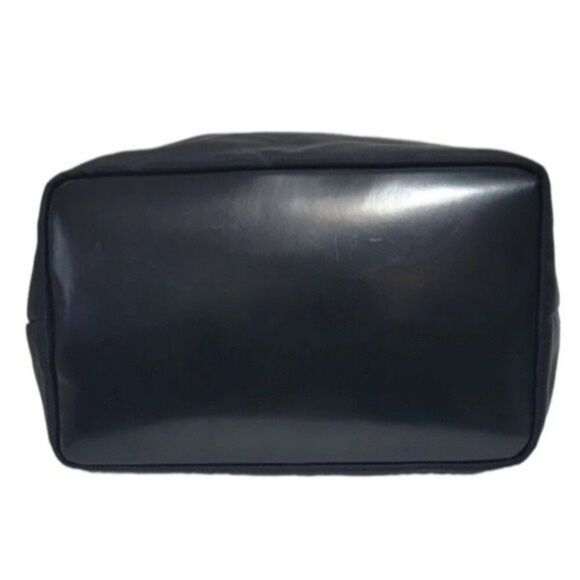 💙GUCCI Black nylon fabric bamboo top handle satchel bag. - Picture 4 of 11